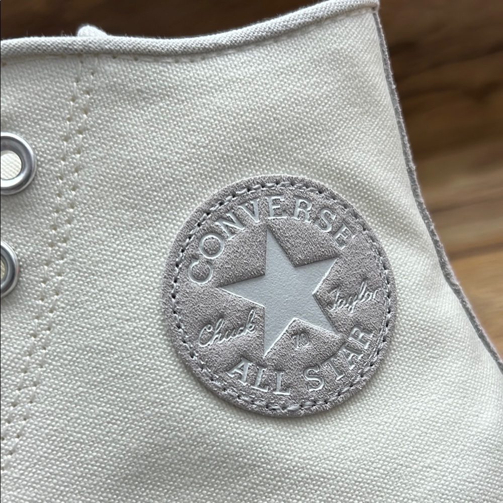 Converse Classic White Canvas High-Tops - Picture 7 of 9